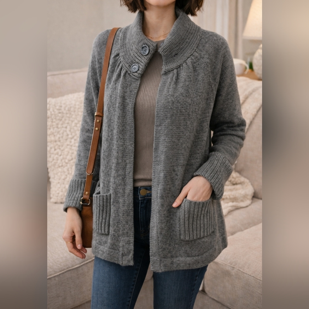 Chico's Gray Women's Sweater